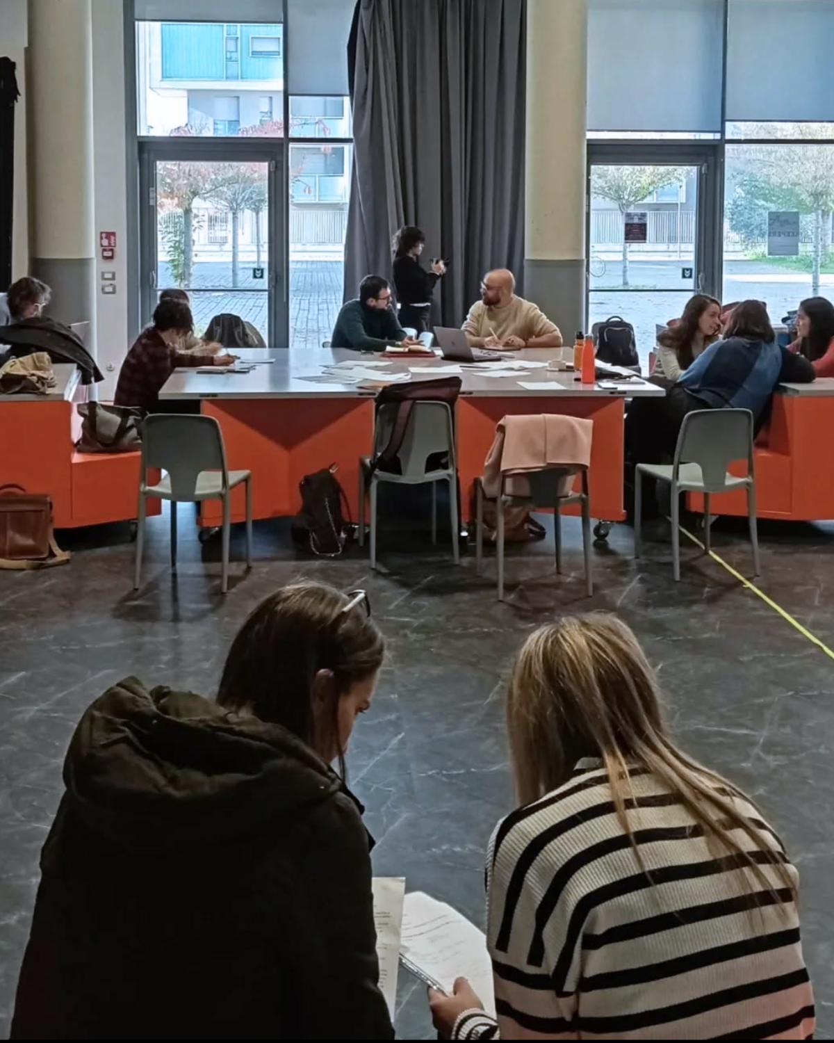 momento di co-progettazione durante TECLA